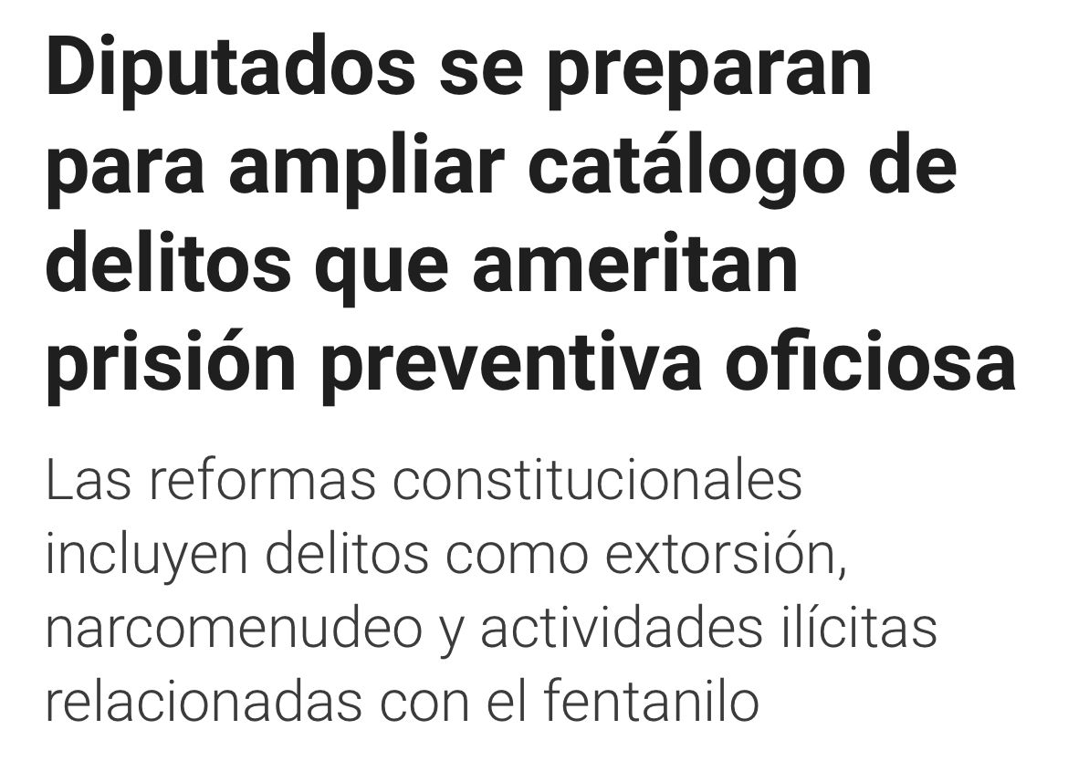 ELEMENTADDHH's tweet image. ¡Atención!📢

Mañana se discutirá en @MX_diputados🇲🇽 la ampliación del catálogo de delitos a los que se les podrá aplicar prisión preventiva oficiosa. Uno de los delitos que se busca añadir es el de narcomenudeo.

¿Cuáles son los riesgos?

¡Abrimos hilo!⬇️