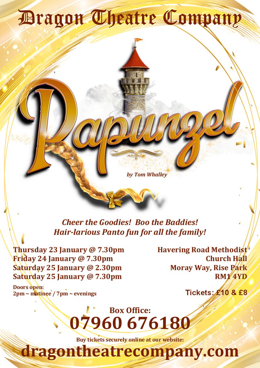 DragonThCo's tweet photo. Our forthcoming panto - a hair-larious one!  Hope to see you there! https://t.co/IbBUdnHNoL