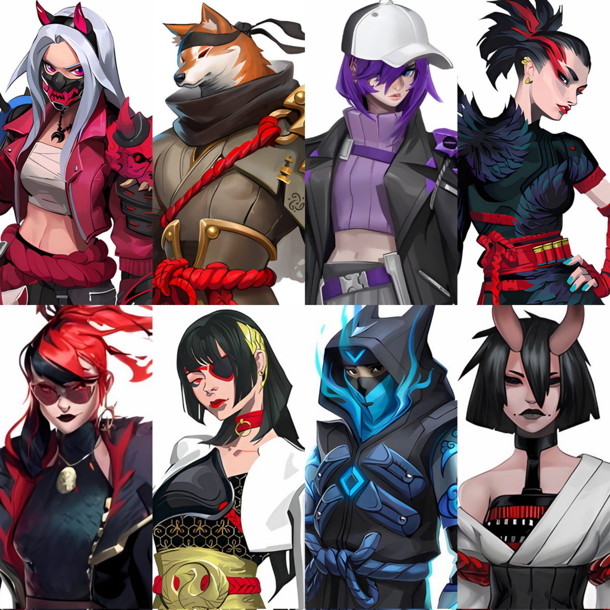 Please Fortnite, give us some of these skins for the next season 🙏✨️