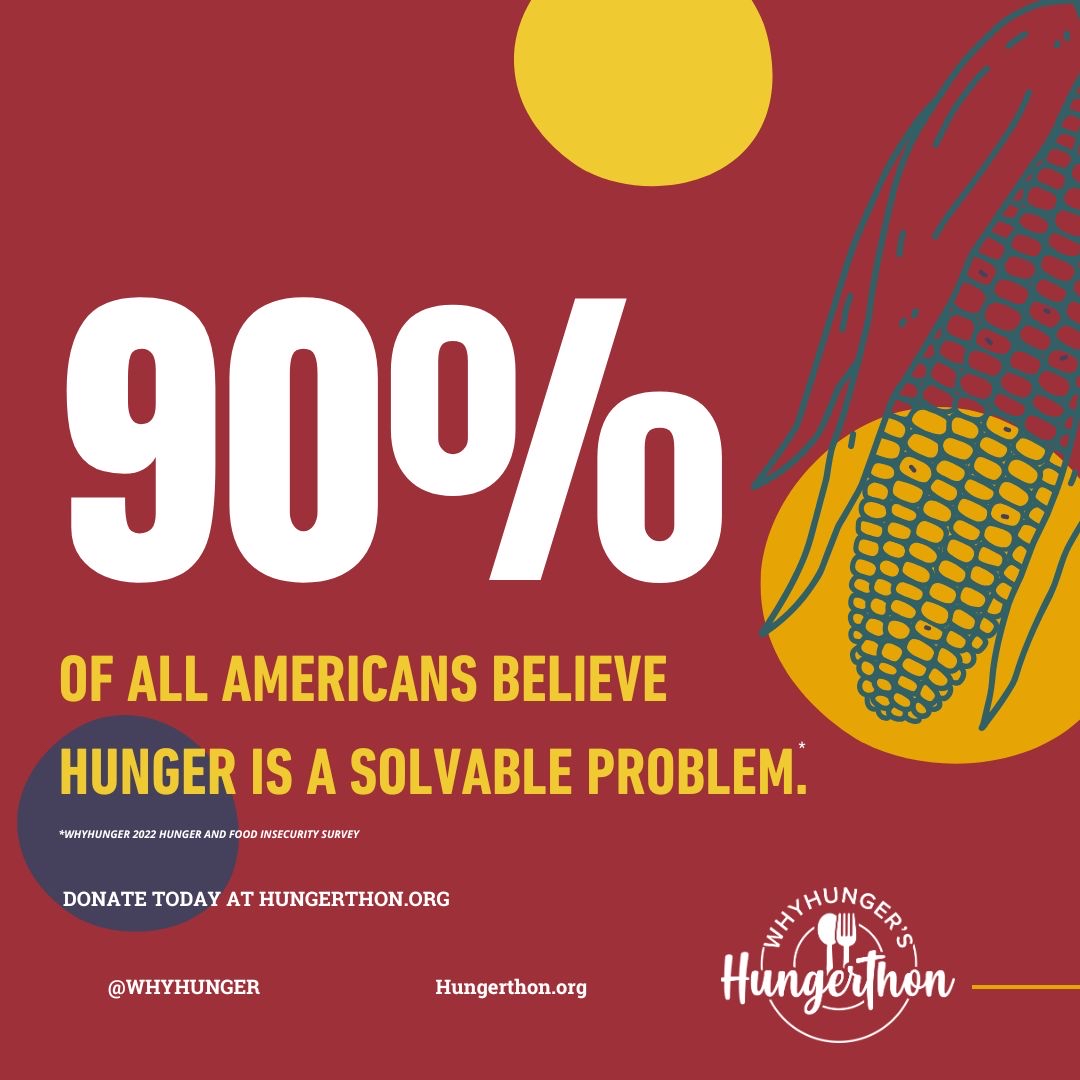 Red or blue, 90% of Americans are united that we can end hunger. Do you  believe nobody should be hungry in one of the wealthiest countries on  earth? Visit https://t.co/R9tu7CXq1H to learn, image size:1080x1080