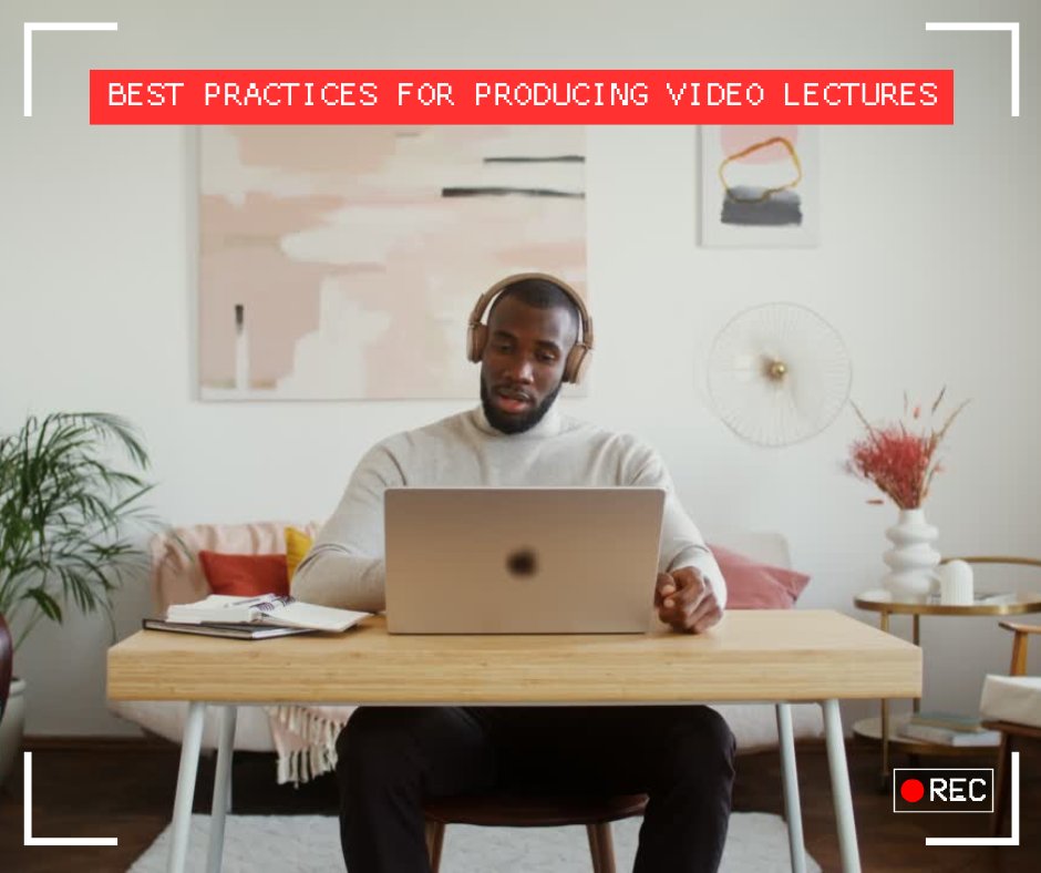 UofSC_CTE's tweet image. Don’t stress! We can help. We will cover best practices for producing lecture videos from your office or home that are both engaging and accessible! Join us online, next Monday, from 10:00-10:50am to learn more! #videolectures #onlinelearning