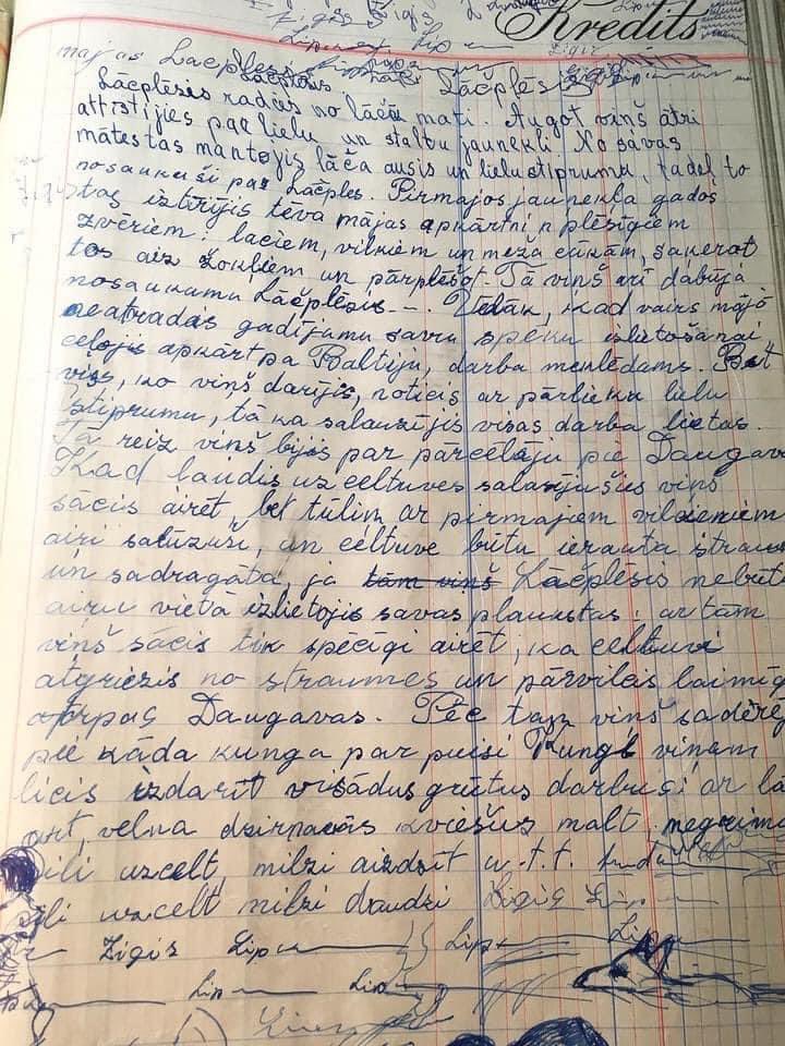 Lipkes dēls Zigis zīmējis Lāčplēsi kaujā. Lāčplēša dienu Lipkes mājās pieminēja, jo Žanis ar brāli Nikolaju bija strēlniekos, tēvs Jānis kritis 1919. gadā. Demobilizējas Žanis 1920. gadā no Latgales Artilērijas pulka.

🇱🇻 Pieminam visus, kas cīnījušies par Latvijas neatkarību!