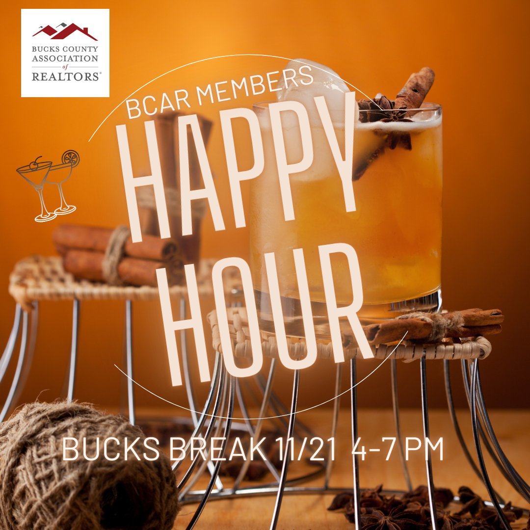 ✨ Network + Fun = BCAR’s Bucks Break! BCAR members join us on Nov 21 for happy hour at Giuseppe’s Pizza. Food, cash bar, and great connections await!
🎟️ Don’t miss out—register today! ow.ly/QnnV50TGOHW