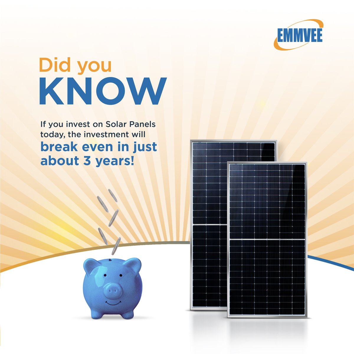 Make smarter investments. Solar Panels pay off in 3 years and keep powering your projects for decades. Efficiency guaranteed!

#SolarPower #InvestmentInFuture #GoGreen