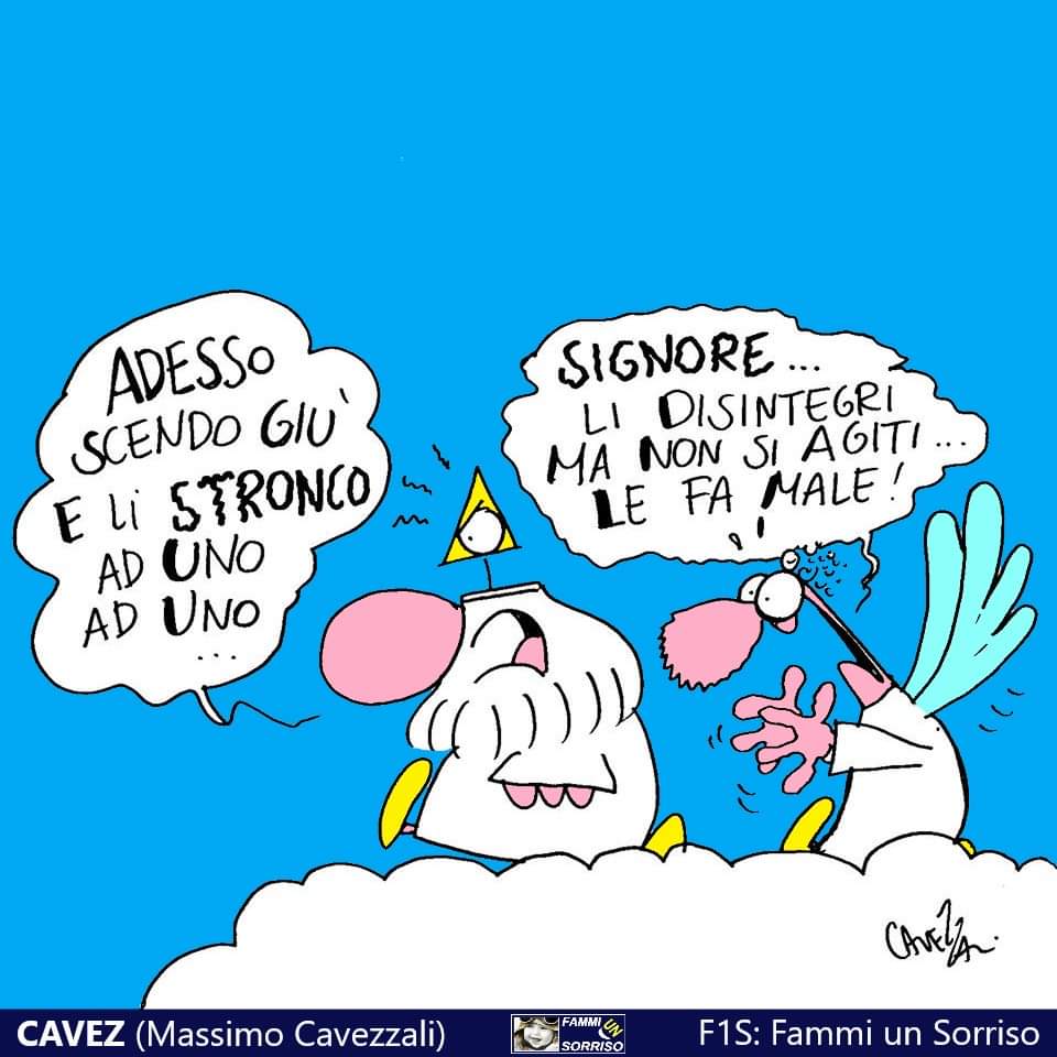 SalvinoCastro's tweet photo. ANCHE LA "SUA" PAZIENZA HA UN LIMITE
A forza di far così, gli faranno venire un coccolone...

Artwork by #CAVEZ (Massimo Cavezzali)
 #smile #humor #F1Sorriso #cartoon #comics 
Seguici su FB:
https://t.co/4YbMSoD1xT https://t.co/5tICxBAXAw