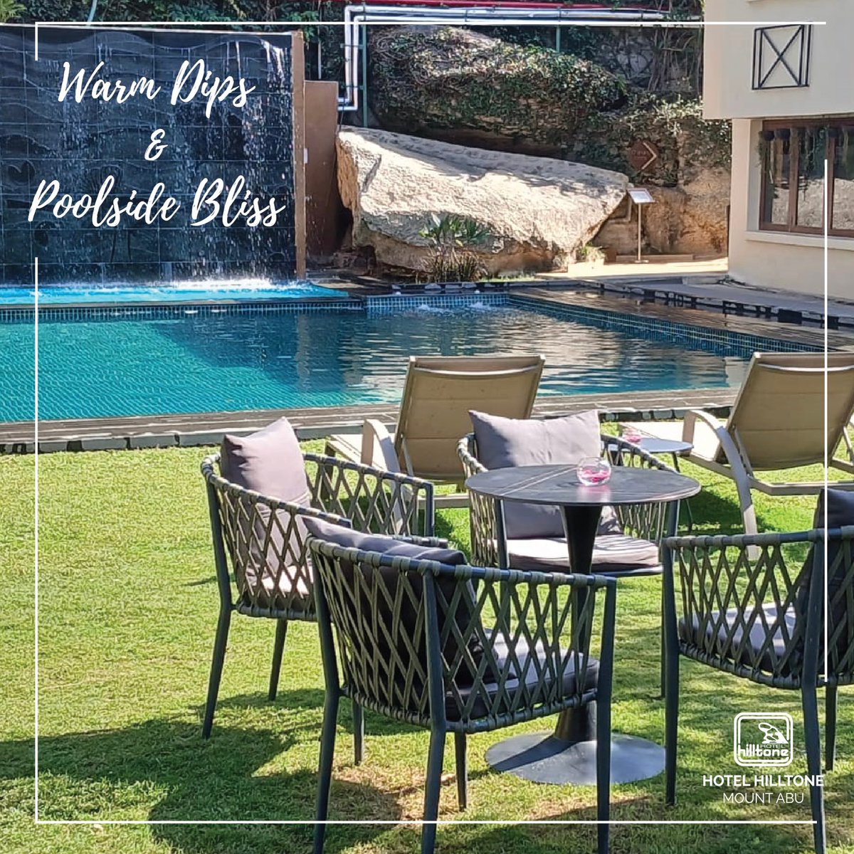 hilltone's tweet photo. Experience Mount Abu’s first temperature-controlled pool! Dive into the perfect warmth and unwind poolside at Hotel Hilltone.
.
.
.
.
#travel #poolside #mountabu #vacations #hotelhilltone https://t.co/qJayhgBha7