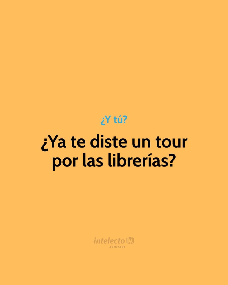 Intelecto_Col's tweet image. 📚Las librerías son más que una tienda, son un #FlechazoLibrero
Así que te invitamos a que compartas tanto tu librería favorita, como los libros que han marcado tu vida con el hashtags #DíadelasLibrerías