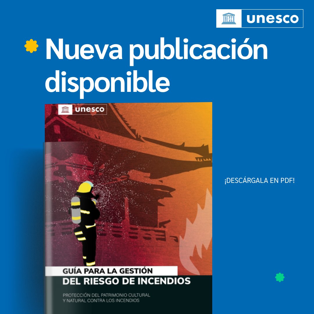 UNESCOSantiago's tweet photo. Fue lanzada en #Valparaíso la "Guía para la gestión del riesgo de incendios. Protección del patrimonio cultural y natural": https://t.co/ib9WKZf4pv 
La guía se dio a conocer durante la Conferencia Int. “Resiliencia del Patrimonio ante Incendios en Tiempos de Cambio Climático”. https://t.co/7r2Xbv3LN2