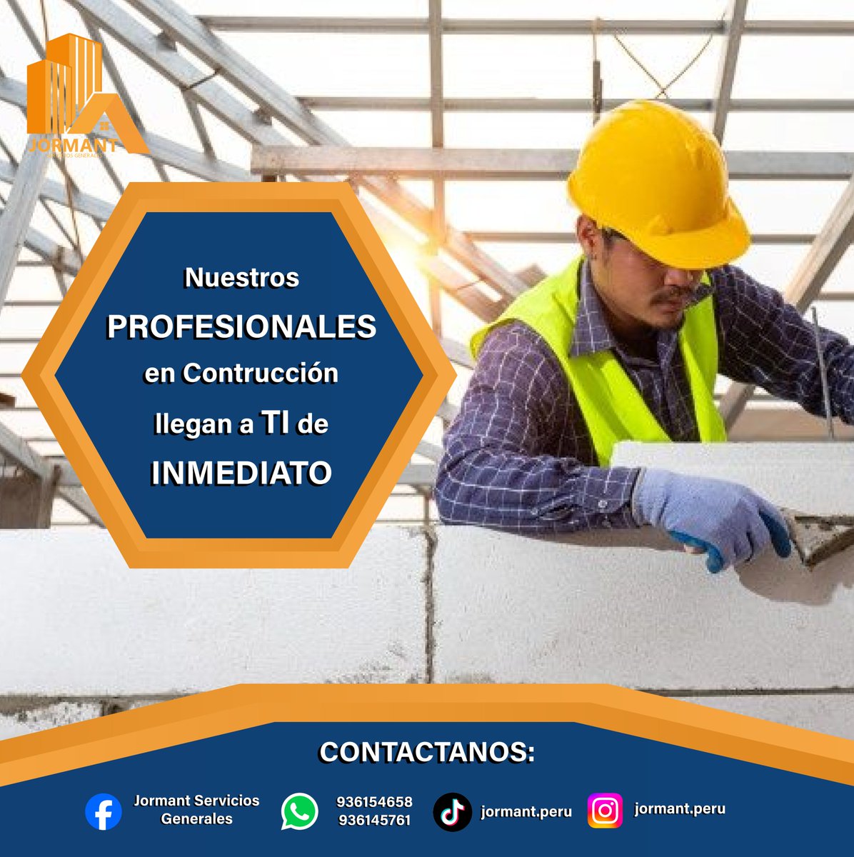 Jormant2024's tweet photo. ¿Desperfecto en tu establecimiento?
Nuestros profesionales están para solucionar cualquier inconveniente.👷👷‍♀️
 
En WhatsApp como: 936 154 658 - 936 145 761
En Instagram y en TikTok como: jormant.peru
Más información en nuestra pagina web: https://t.co/om0MgmPLfa https://t.co/ChilklfLW6