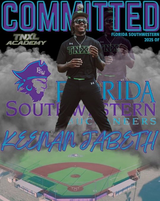 Congrats to 25’ OF Keenan Jabeth on his commitment to Florida Southwestern! ⁦Super Proud of his perseverance through this process <a href="/TNXLAcademy/">TNXL Academy Ducks</a>⁩ ⁦<a href="/jabeth_keenan/">Keenan Jabeth</a>⁩ ⁦⁦<a href="/TheCanesBB/">Canes Baseball</a>⁩