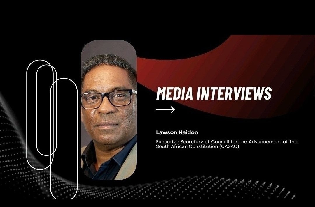 📺 Tune in tonight at 9 PM on Late Edition on SABC TV to catch Lawson Naidoo live!

He’ll be speaking about the National Director of Public Prosecutions (NDPP) Lecture and sharing insights on the challenges and future of justice in South Africa.

Don’t miss this important