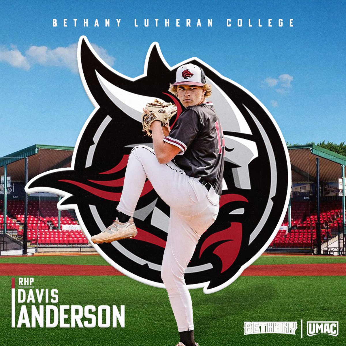 Davis_Andersonn's tweet image. I am extremely excited to announce that I will be continuing my baseball career at Bethany Lutheran College. First and foremost, thank you God for blessing me with this opportunity. Thank you to my family, friends, coaches, and teammates for their support. Go Vikings!