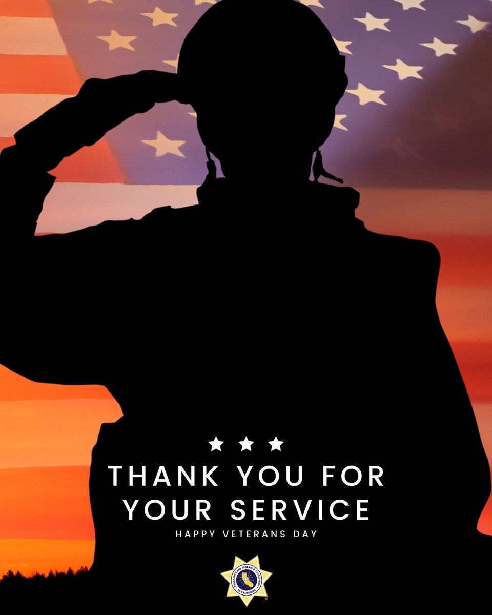 Honoring all who served this Veterans Day! 🇺🇸 Thank you for protecting our freedom. We are forever grateful for your courage, sacrifice, and dedication!

#VeteransDay #PORAC #Military