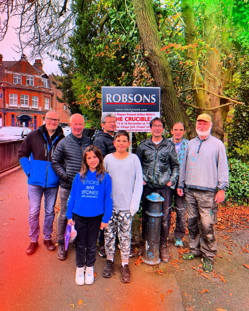 IT’S SHOW WEEK!!! 🎭

Magically two seats for our sold out run have become available for opening night on Thursday! Fly to pinnerplayers.com/tickets/ to book!! 🪄

#pinnerplayers #amdram #TheCrucible #ArthurMiller #pinnerlocal #pinner #localtheatre #robsons #robsonspinner