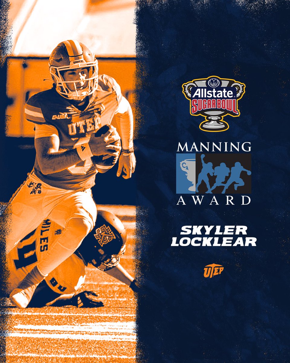 🏈 <a href="/ManningAward/">Manning Award</a> ST⭐️R of the Week 

<a href="/locklear_skyler/">Skyler Locklear</a> 💪😤

#PicksUp | #WinTheWest