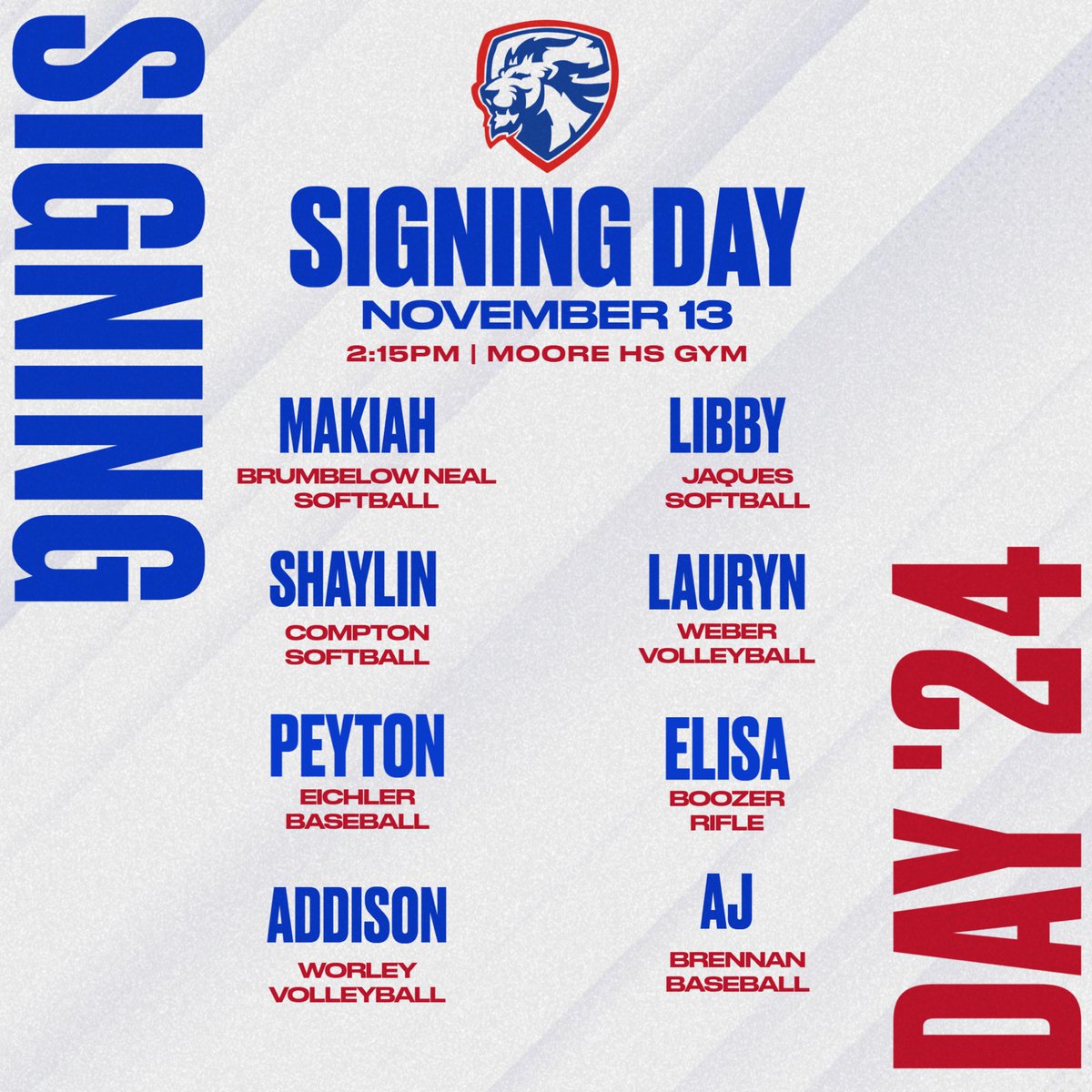 Moore High Athletics (@moore_lions) on Twitter photo 