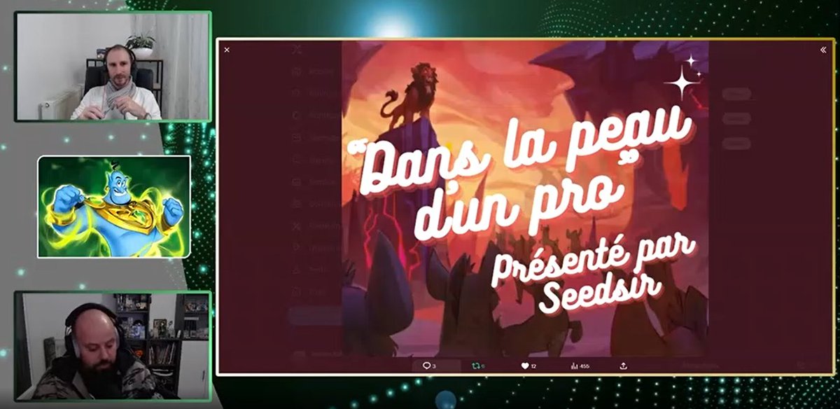 Merci à <a href="/FNF_SeedSir/">Bastien ESPOSITO | SeedSir</a>  pour l'invitation, et au tchat pour les échanges, le concept de l'émission est vraiment cool !

Vivement le reveal du prochain invité !! 👀⏳