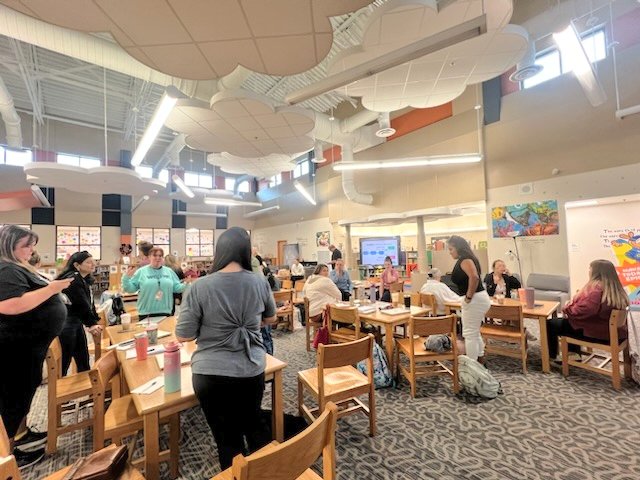 Just wrapped up inspiring PD sessions at Luckey Ranch Elementary! Great to see everyone collaborating, learning, and sharing ideas to make our campus and district even better for our students! #EduGrowth <a href="/BrandiHendrix14/">Brandi Hendrix</a>
<a href="/janetmarie89/">Janet Crawford</a>