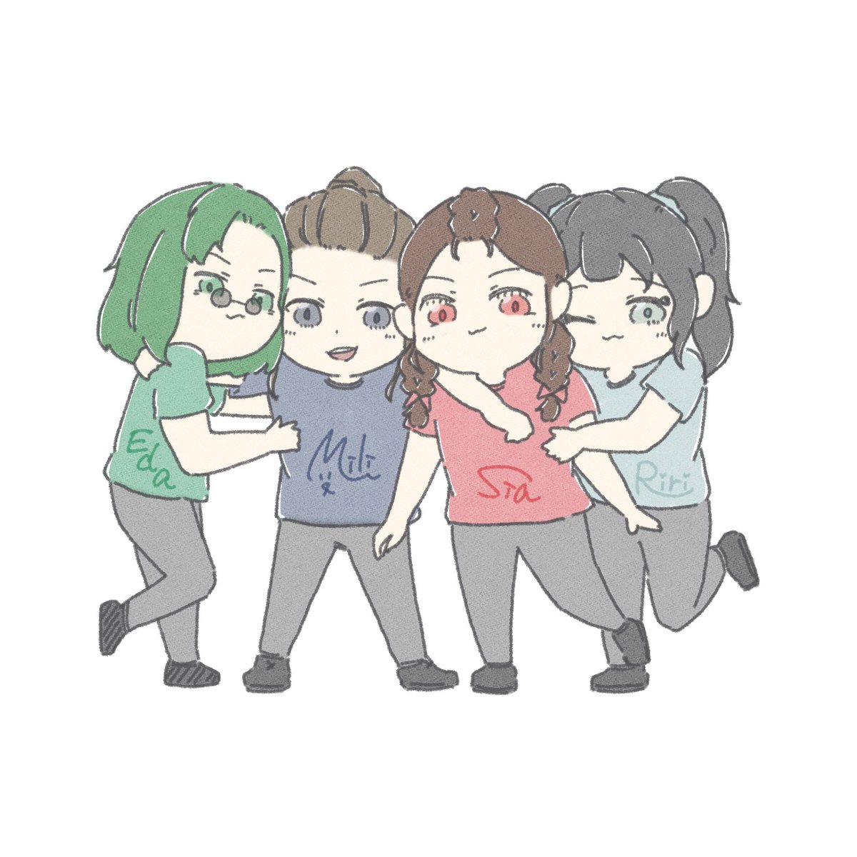 sora_kkp_game's tweet photo. 大遅刻推しの日🐈⬛🌙
💚💙❤️🩵💜🩷🤍🧡
#Forzart https://t.co/r2ZzDARMep