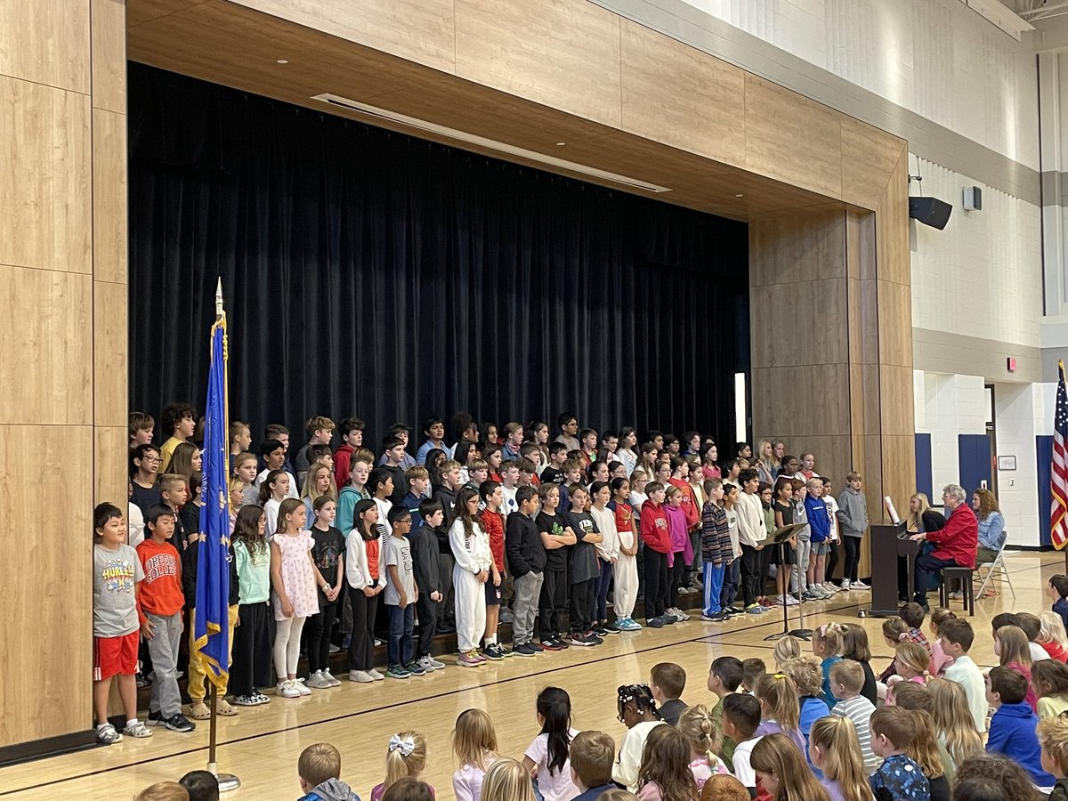 CCE Comets honor and thank all of our Veterans! 🇺🇸 <a href="/myccs/">Carmel Clay Schools</a> #CCEthespace4U