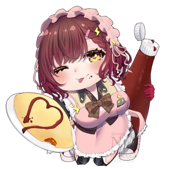 オムライスど～ぞ#ロボ子Art 