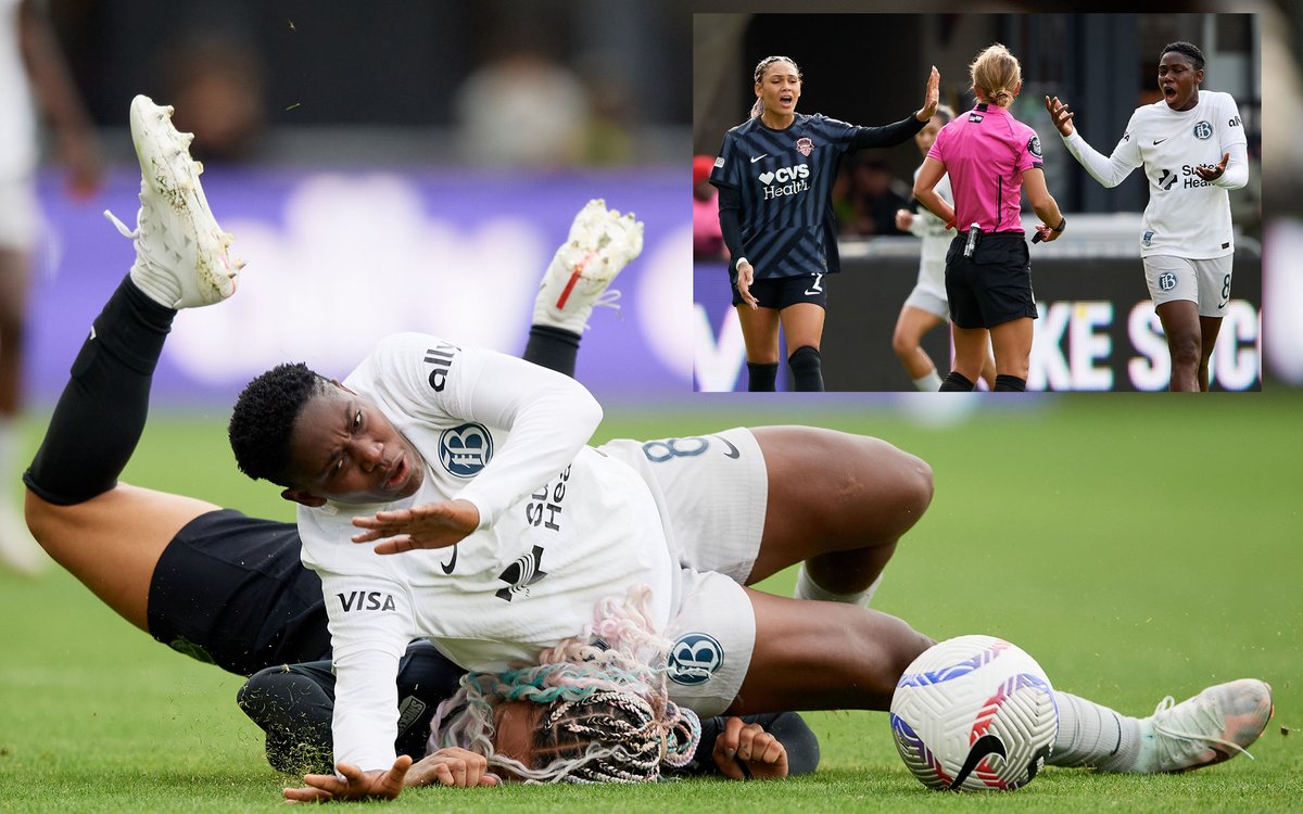 photofoslien's tweet photo. Yesterday’s #NWSL quarterfinal between Washington Spirit and Bay FC was a photographer’s dream—every moment packed with drama, determination, and heart. 📸✨ Trinity Rodman and Asisat Oshoala literally battled it out, pushing the game into intense overtime action. ⚽🔥 https://t.co/PGgB6DScfy