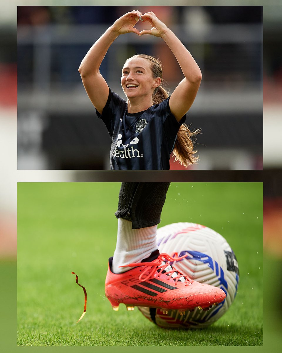 photofoslien's tweet photo. Yesterday’s #NWSL quarterfinal between Washington Spirit and Bay FC was a photographer’s dream—every moment packed with drama, determination, and heart. 📸✨ Trinity Rodman and Asisat Oshoala literally battled it out, pushing the game into intense overtime action. ⚽🔥 https://t.co/PGgB6DScfy