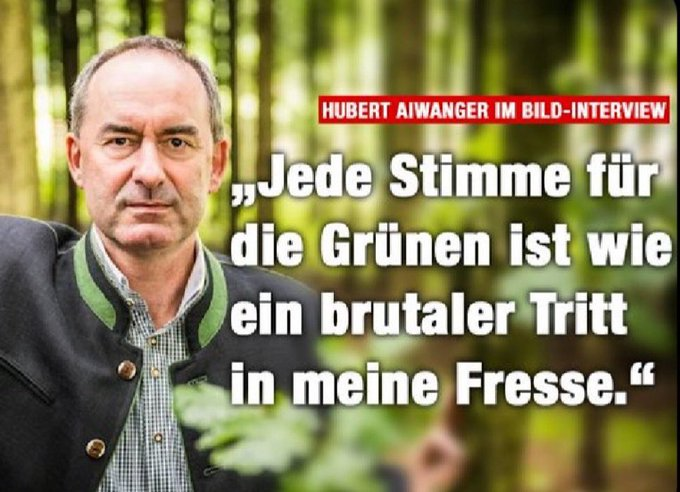 Eine bessere Werbung können sich die <a href="/Die_Gruenen/">BÜNDNIS 90/DIE GRÜNEN</a> doch eigentlich nicht wünschen:
