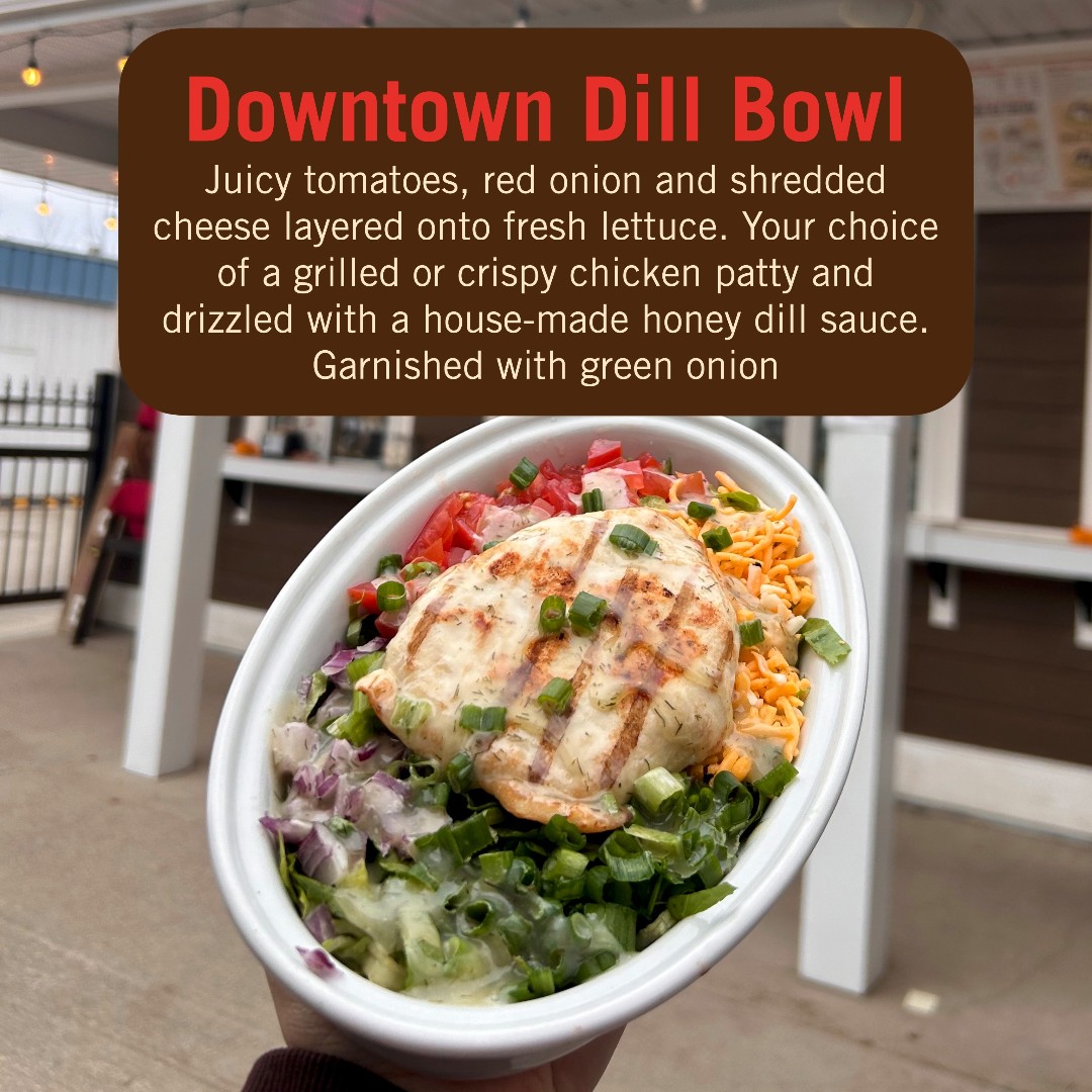 We have another burger bowl available, this one as a chicken bowl!
#eatlocal #ilovecharleybs