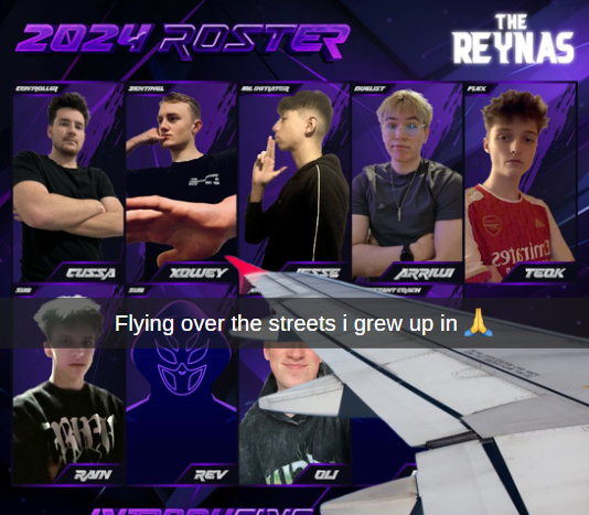 REY eSports tweet media