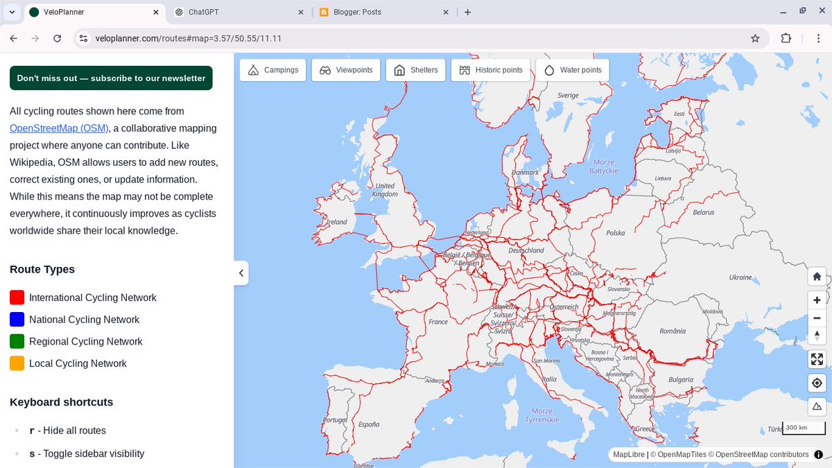 VeloPlanner is a new interactive map that simplifies route planning for cyclists by highlighting all the signposted bike routes.
googlemapsmania.blogspot.com/2024/11/the-eu…