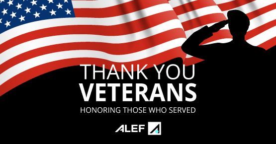 Today, on Veterans Day, we honor the brave men and women who have served our nation.
 
We also recognize the families who stand by your side, providing unwavering support. 

Thank you for your service.

#VeteransDay #HonoringOurHeroes #Military #ArmedForces #ThankAVeteran