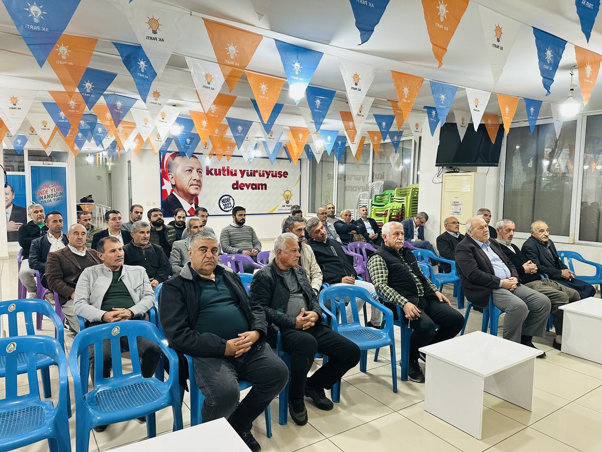 Haftalık olağan Yönetim Kurulu toplantımızı gerçekleştik,hayırlara vesile olmasını temenni ediyoruz.<a href="/RTErdogan/">Recep Tayyip Erdoğan</a> <a href="/Akparti/">AK Parti</a> <a href="/erkankandemir/">Erkan Kandemir</a> <a href="/aliihsanyavuz54/">Ali İhsan YAVUZ</a> <a href="/fbulentkablann/">Faruk Bülent Kablan</a>