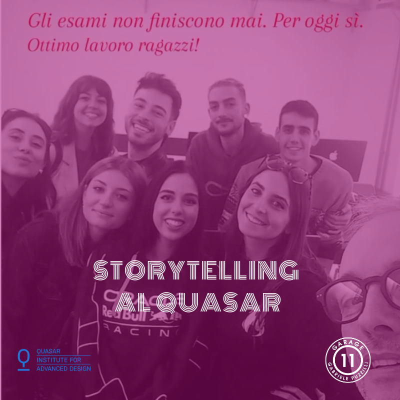È stato un onore tenere un corso di #storytelling al #QuasarInstitute. Vedere la loro passione per questo settore mi ha ricordato quanto sia potente raccontare  storie e quanto sia importante farlo bene, soprattutto in un ambito creativo. In bocca al lupo.
 #gabrielepuzzilli