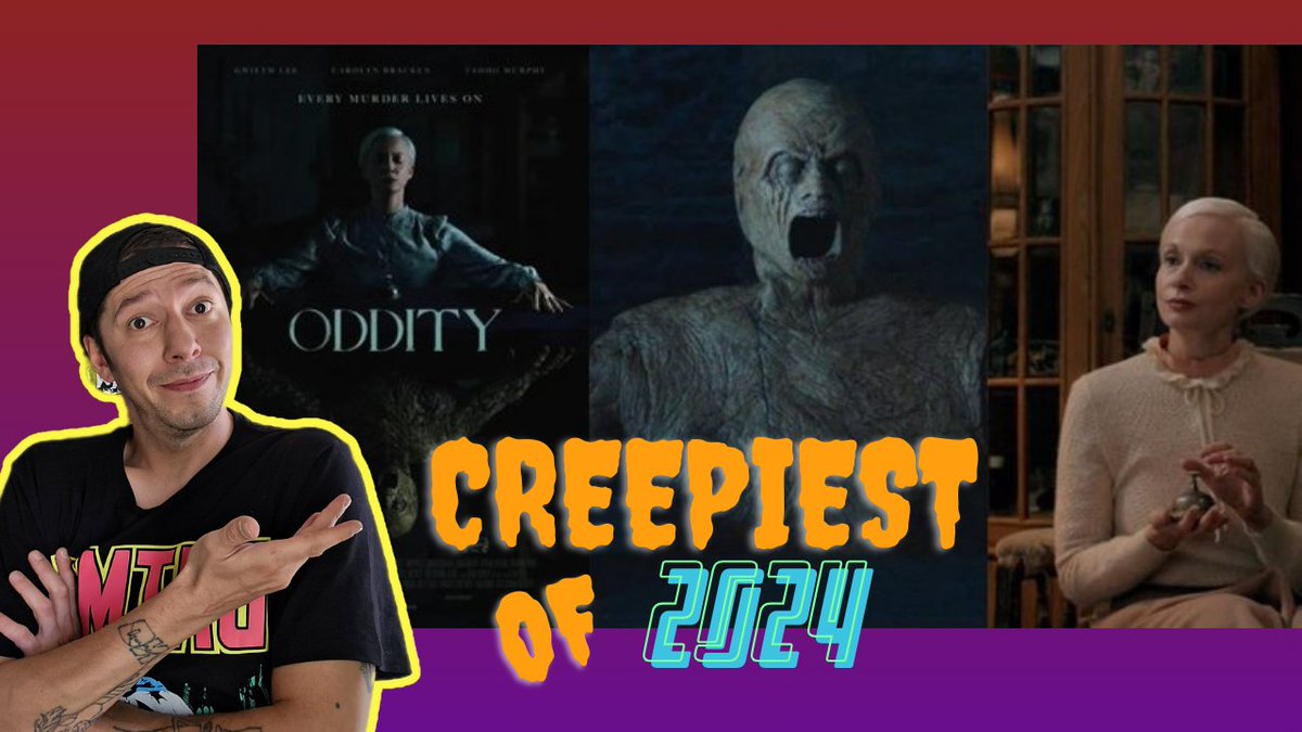 NRadd89's tweet photo. Just watched one of the standouts of Horror this year. Swing by the channel to hear my thoughts on Oddity currently streaming on Shudder.
#horrorcommunity #shudder
https://t.co/rREp2Vu2YE https://t.co/wYTNMCSN6k