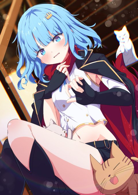 スケブ納品完了ありがとうございましたー!
任務中に猫にたかられるお姉さん
律する心を乱す事なかれ 