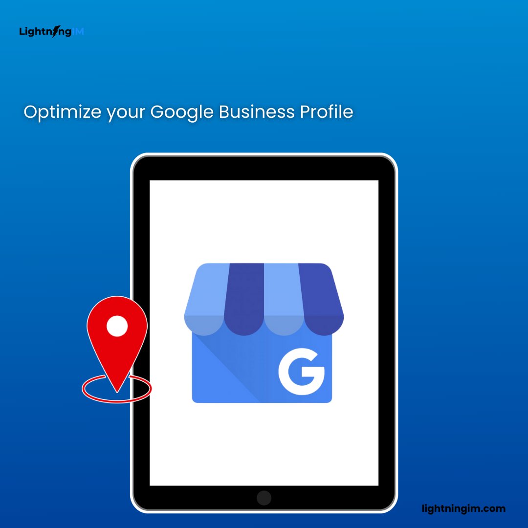 lightningim_com's tweet image. A complete and updated profile boosts visibility, brings in local traffic, and enhances credibility. Add accurate info, engaging photos, and key details that make your business shine! #GoogleBusiness #LocalSEO #OnlineVisibility #BusinessTips #DigitalMarketing