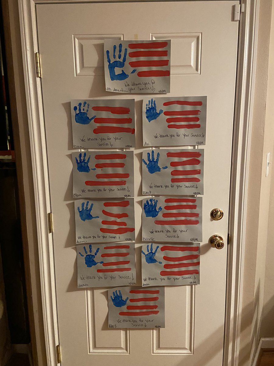 A class of pre-kindergartners made these to honor Keith on veterans Day. Here’s some facts, no Veteran is a sucker or a loser !!! Fact, the highest rate of individuals who are diagnosed with ALS are veterans. Honor those who have served or are serving. #TrumpIsAFascist #FuckALS