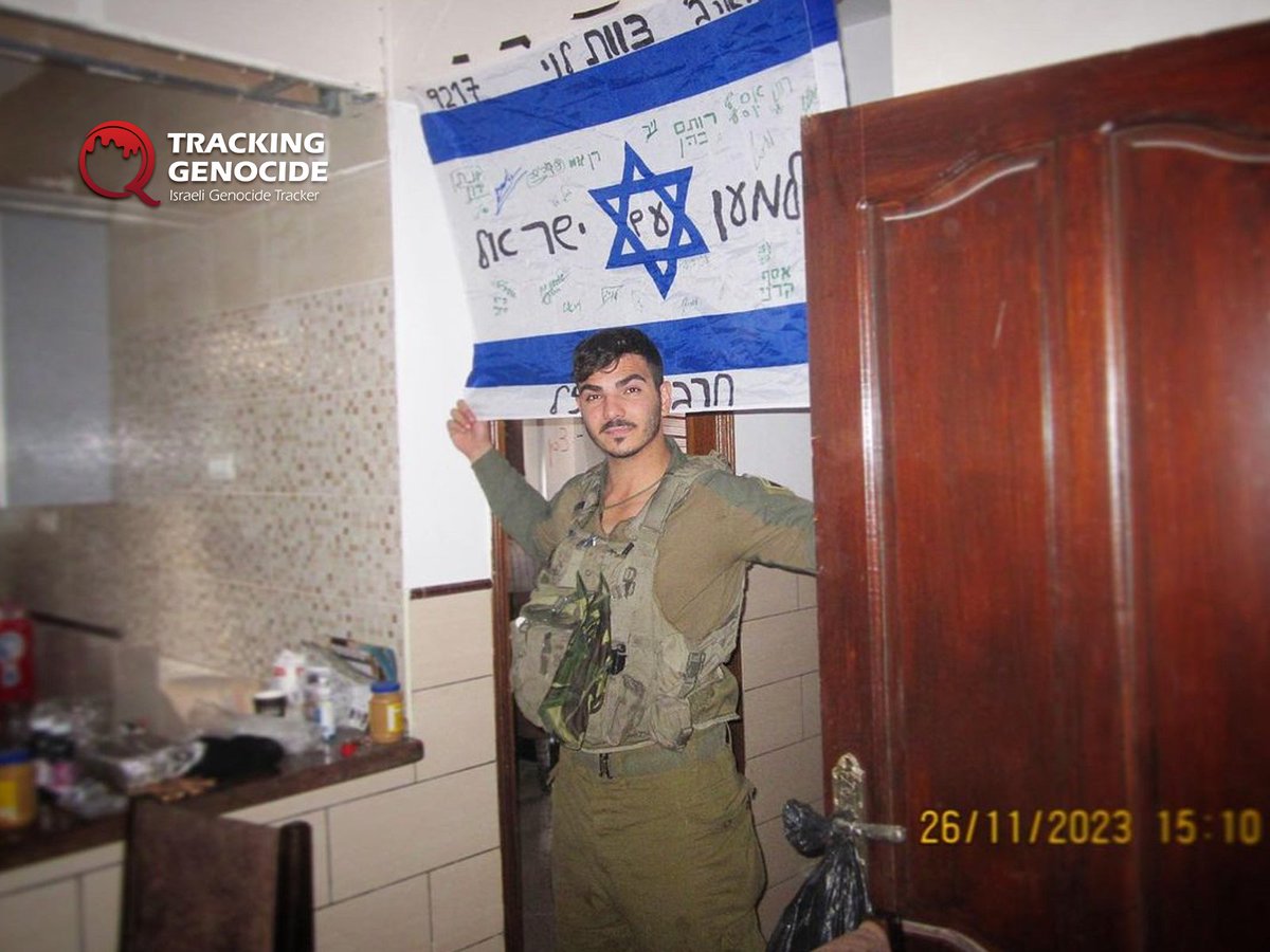 trackingisrael's tweet photo. Israeli reservist Hallelya Amoyal, of North African origin, documented his role in Givati’s 435th Infantry Battalion "Rotem" during the Gaza genocide. https://t.co/o2yy9i8M1O