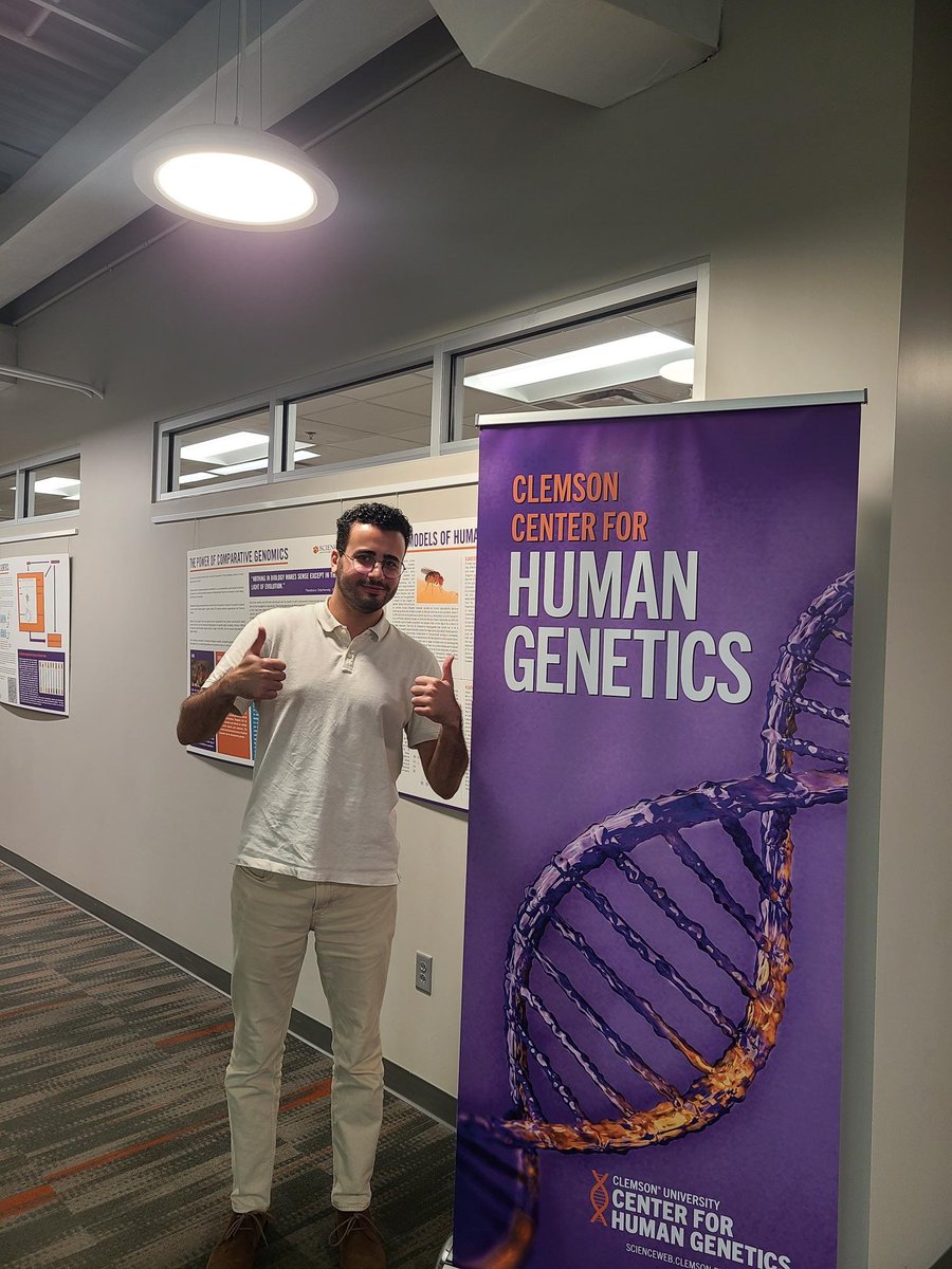 Clemson Center for Human Genetics tweet media