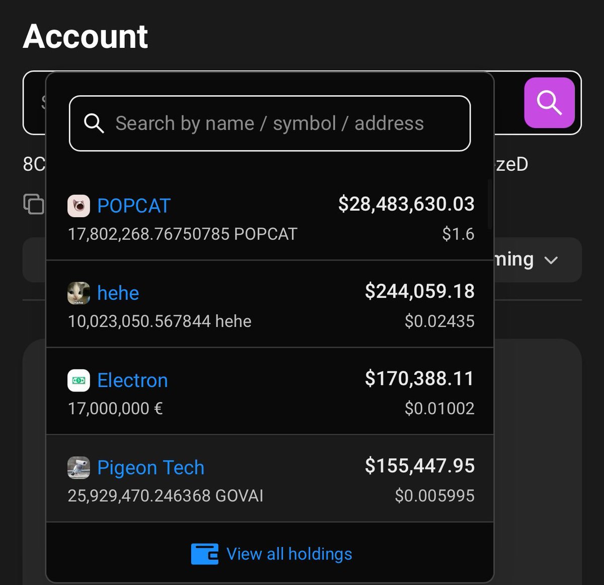 Braja Nandan (@psycryptonaut) on Twitter photo $GOVAI - Pigeon Tech - $5M MCap
Seeing some big names and huge whales coming onboard! This $POPCAT whale is just the start!
dexscreener.com/solana/3biuy1b…
<a href="/krugermacro/">Alex Krüger</a> <a href="/pigeontechgovai/">Aaron Hernandez</a> <a href="/crypto_mocho/">mocho17</a> $GOVAI - Pigeon Tech - $5M MCap
Seeing some big names and huge whales coming onboard! This $POPCAT whale is just the start!
dexscreener.com/solana/3biuy1b…
<a href="/krugermacro/">Alex Krüger</a> <a href="/pigeontechgovai/">Aaron Hernandez</a> <a href="/crypto_mocho/">mocho17</a>