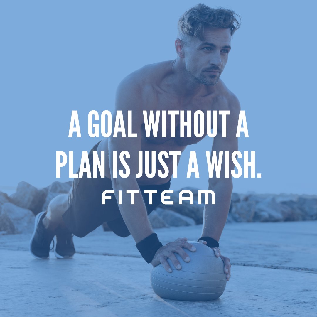 fitteamglobal's tweet image. Make it real with a plan. What’s one goal you’re planning for right now? 📝 #fitteam #SetGoals #PlanForSuccess