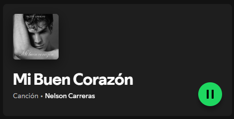 Que bonita canción, que bonita versión, felicidades querido <a href="/SoyNelsonC/">Nelson Carreras Oficial</a> por el lanzamiento de "Mi Buen Corazón" que sigan los éxitos en tu carrera, <a href="/amandamiguels/">Amanda Miguel</a> tienes que escuchar esta bella versión de tu famoso éxito musical.
