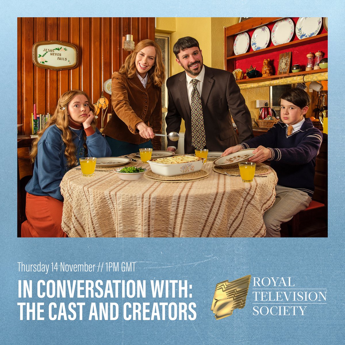 In Conversation with the Cast and Creators of #EveryoneElseBurns Series Two!

📅 Date: Thursday 14 November
📍 Location: RTS Zoom Online
🕒 Time: 1 PM

Click here to sign up now: rts.org.uk/event/conversa…

#UniversalInternationalStudios #UIS