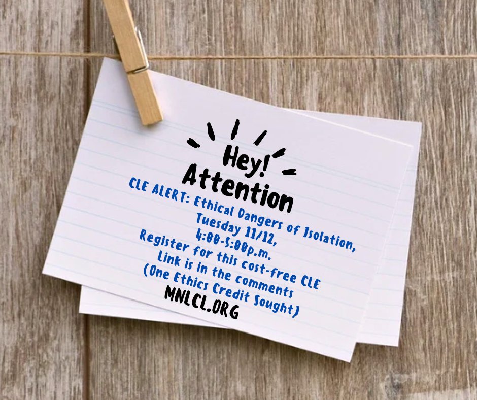 Lawyers Concerned for Lawyers - MN tweet media