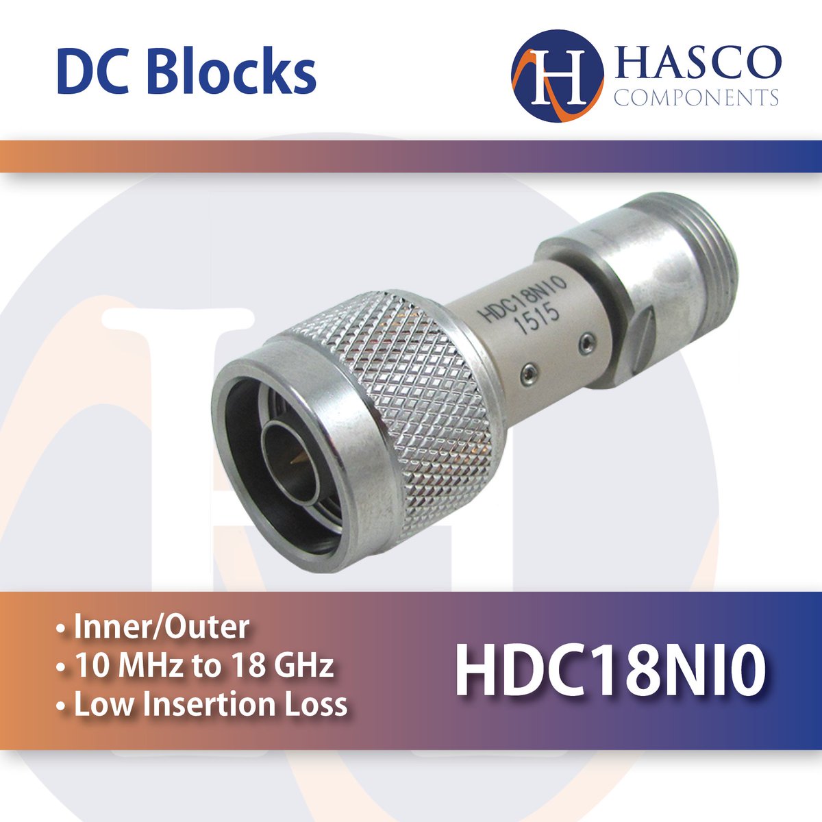 hascorf's tweet image. Precision Signal Control with Our Outer DC Blocks
Our outer DC blocks provide signal isolation on the outer conductor, ensuring reliable communication in RF applications. Achieve superior signal control with our high-performance DC blocks.
#OuterDCBlocks #SignalControl…