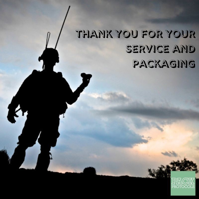 PackProtocols's tweet photo. Pack Protocols LLC would like to recognize all past and present #veterans as well as the ones no longer with us for all their efforts. You're not forgotten and have made numerous strides in the #packaging industry! 

#VeteransDay #RememberanceDay #military #honor https://t.co/UyjtOPomqs