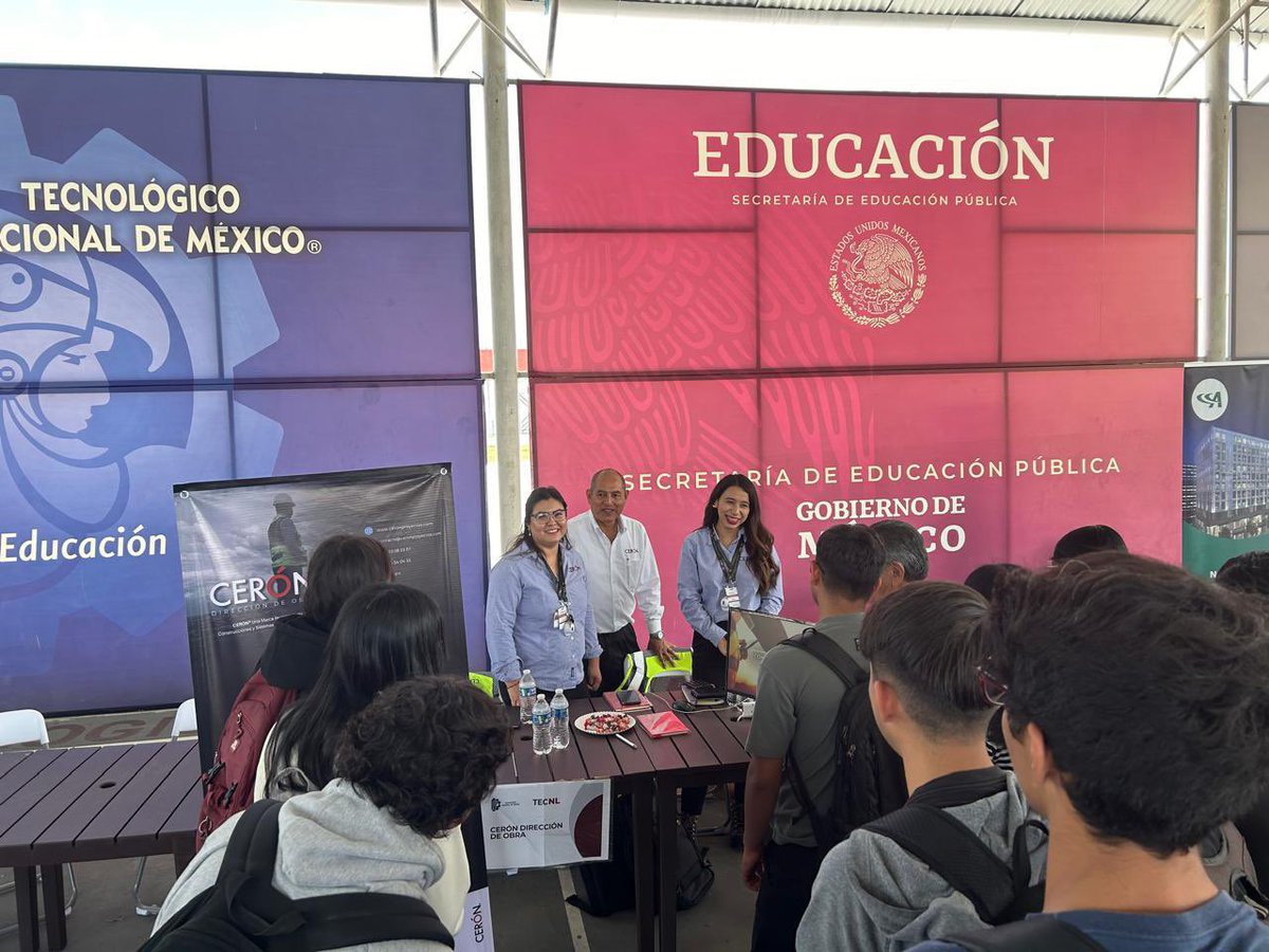 CeronProyectos's tweet image. Presentes en la Expotec Vinculación con el @TECNLOFICIAL #ProjectManagement #GerenciadeProyectos #AdministracióndeObra #AdministracióndeProyectos #direcciondeobra #supervisióndeobra #desarrollo #negociosinmobiliarios #construccion #obras #proyectos #leanconstruction