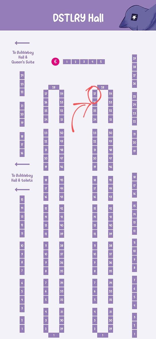 I’ll be tabling <a href="/ThoughtBubbleUK/">Thought Bubble Festival</a> this weekend. Sharing a table with <a href="/WillOMullane/">Will O'Mullane</a> Come say hello and grab some comics.

#comics #thoughtbubble #smallpresscomics