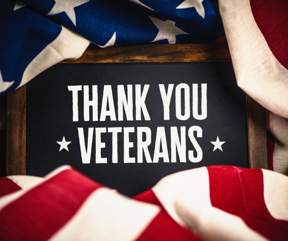 To our veterans, we extend our deepest gratitude today and every day.